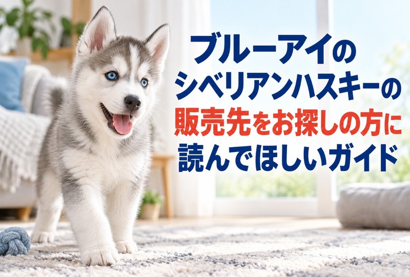 画像674：ブルーアイのシベリアンハスキーの販売先をお探しの方に読んでほしいガイド